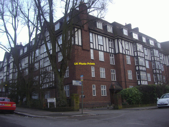 Photo 6"x4" Wendover Court on Lyndale Avenue, Cricklewood Hampstead\/TQ2685 c2010