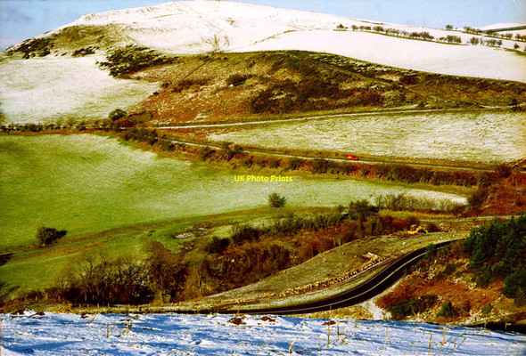 Photo 6"x4" Van on The Van Llanfihangel-nant-Melan c2003