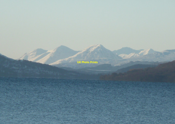 Photo 6"x4" Buachaille Etive M\u00c3\u00b2r from 40 km Stob Dearg c2011