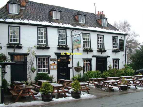 Photo 6"x4" The Running Horses Inn, Old London Road, Mickleham Mickleham c2010
