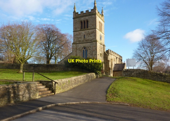 Photo 6"x4" Church of St Leonard, Scarcliffe Bolsover c2011