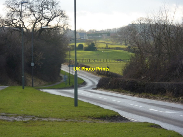Photo 6"x4" A632 near Langwith Shirebrook c2011