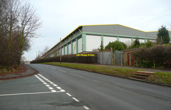Photo 6"x4" Bull Lane and the Redcats warehouse, Kettlethorpe Horbury c2011
