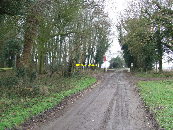 Photo 6"x4" Entrance To Stanford Training Area Pockthorpe\/TL9196 c2011