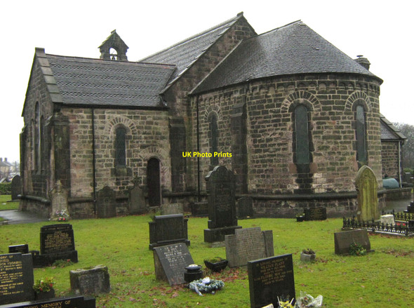 Photo 6"x4" Christ Church- east end Biddulph c2011