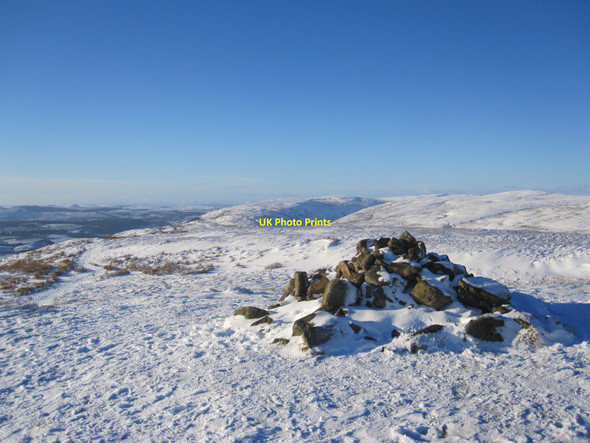 Photo 6"x4" Cairn on path to Cort-ma Law Balgrochan\/NS6278 c2011