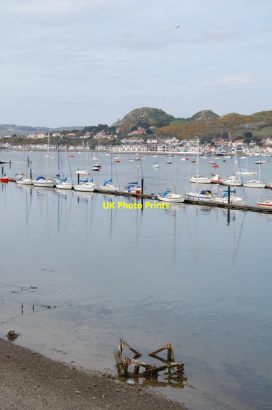 Photo 6"x4" Conwy : Moorings in the Afon Conwy Conwy c2009