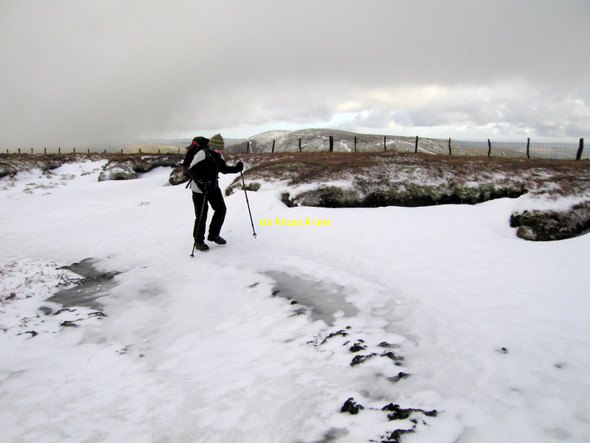 Photo 6"x4" Ice on Cribin Fawr Cribin F\u00e2ch c2011