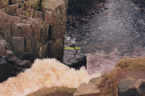 Photo 6"x4" Chute at the top of High Force waterfall Ettersgill c1991