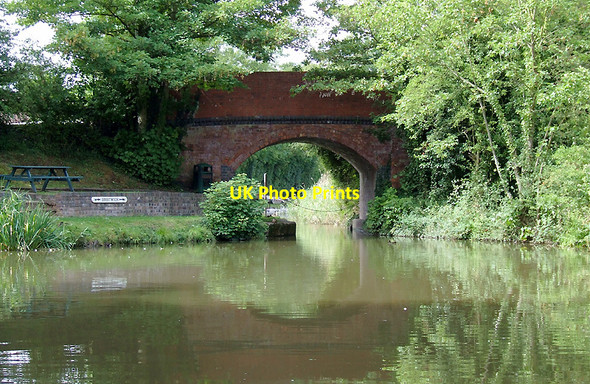 Photo 6"x4" Entrance to the Droitwich Junction Canal near Hanbury Gallows Green\/SO9362 c2010