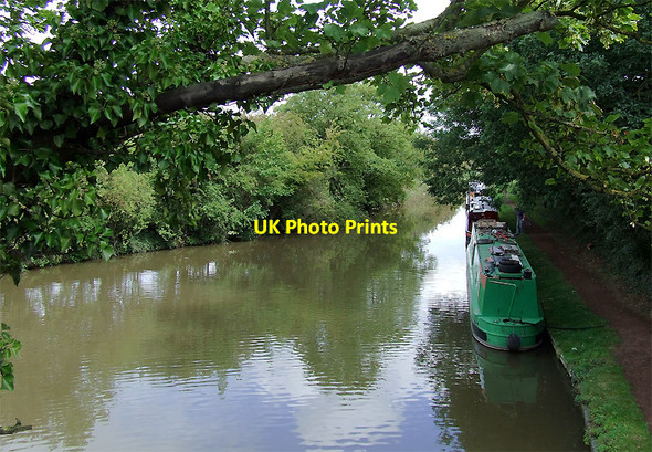 Photo 6"x4" Worcester and Birmingham Canal at Hanbury Junction Gallows Green\/SO9362 c2010