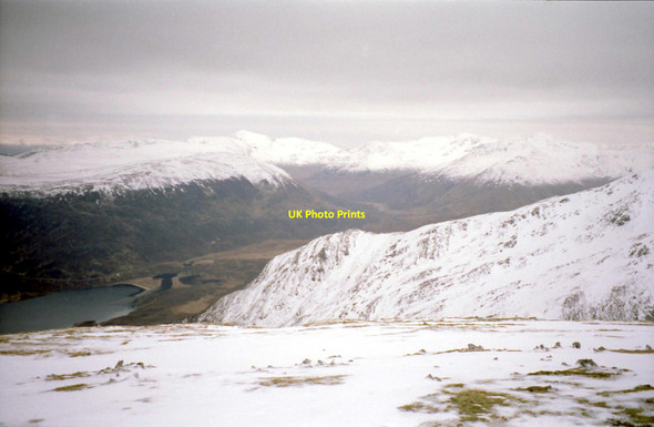 Photo 6"x4" Summit of Mullach Cadha Rainich Coire Leachavie c1996