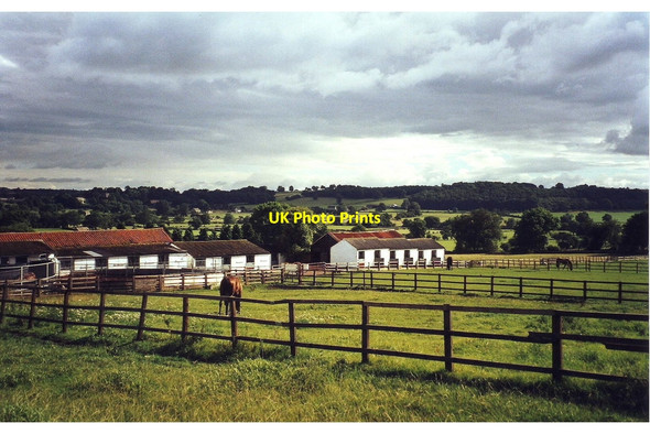 Photo 6"x4" Stables at Middleham, North Yorkshire Middleham\/SE1287 c1999