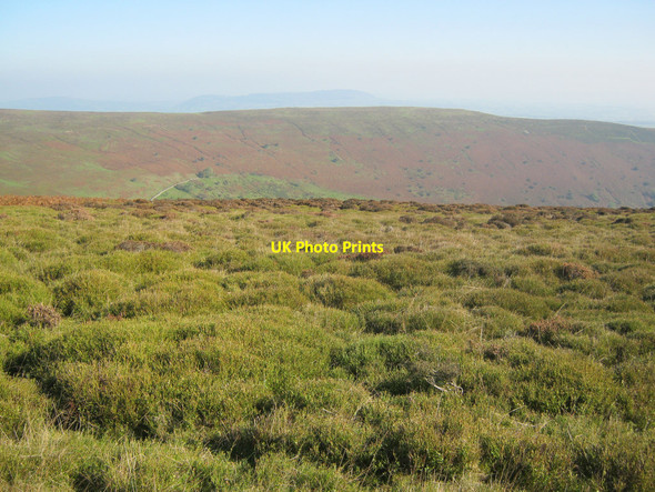 Photo 6"x4" Moorland above Cwm Iau Cwmyoy c2010