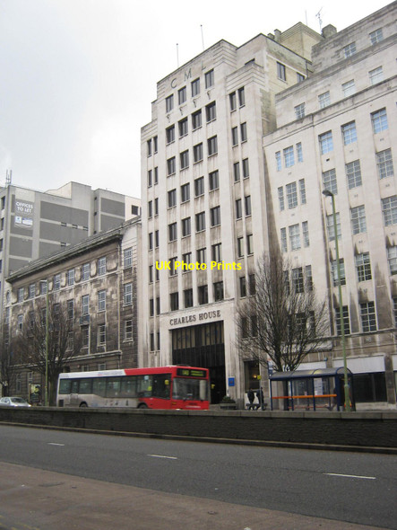 Photo 6"x4" Great Charles Street Queensway buildings Lee Bank c2010