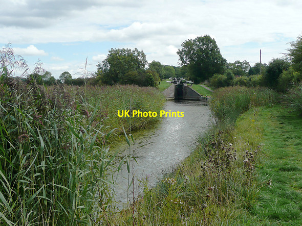 Photo 6"x4" Droitwich Junction Canal below Hanbury  Locks, Worcestershire Droitwich c2010