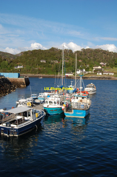 Photo 6"x4" Gairloch : Charlestown Harbour Charlestown\/NG8075 c2009