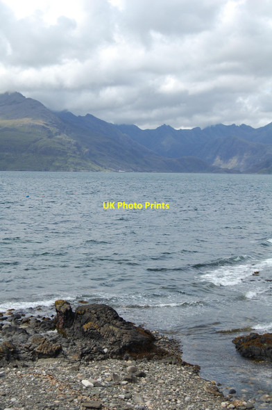 Photo 6"x4" Strath : Looking up Loch Scavaig towards An Cuilthionn\/The Cuillin from Ealaghol\/Elgol Elgol c2009