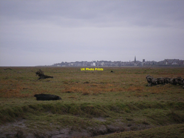 Photo 6"x4" Lytham Marsh Saltcotes c2011