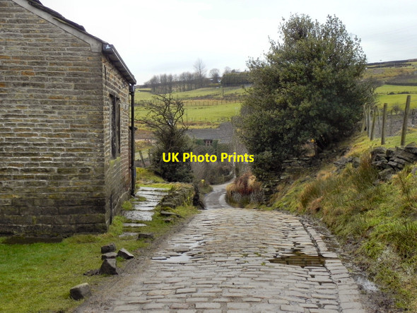 Photo 6"x4" Croft Head Whitworth c2011