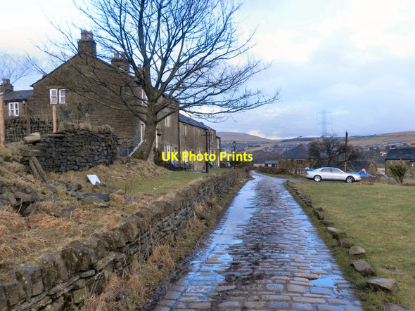 Photo 6"x4" Prickshaw Hamlet Whitworth c2011