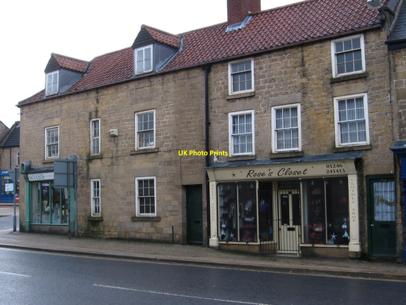 Photo 6"x4" Bolsover - shops on Station Road Bolsover c2011