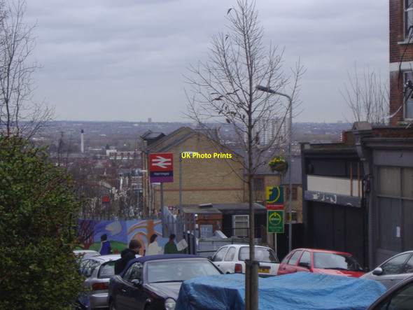 Photo 6"x4" View across Harringay from Quernmore Road Hornsey c2008