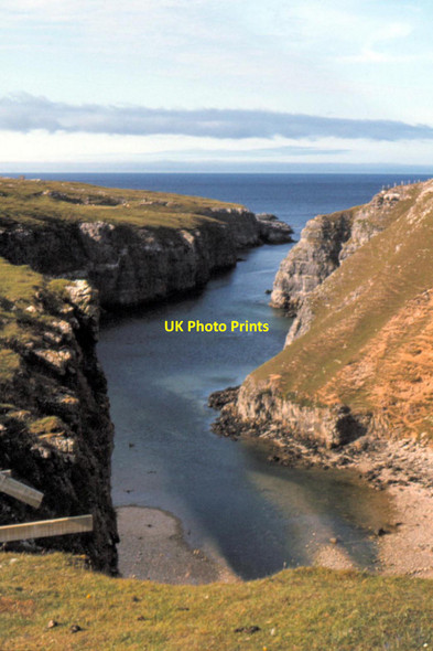 Photo 6"x4" Durness, Geodha Smoo - 1983 Durness c1983
