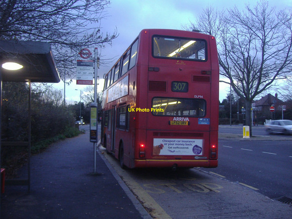 Photo 6"x4" 307 bus, Barnet Road Barnet c2008