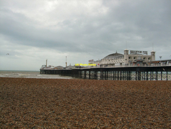 Photo 6"x4" Brighton Pier from the East Kemp Town c2011