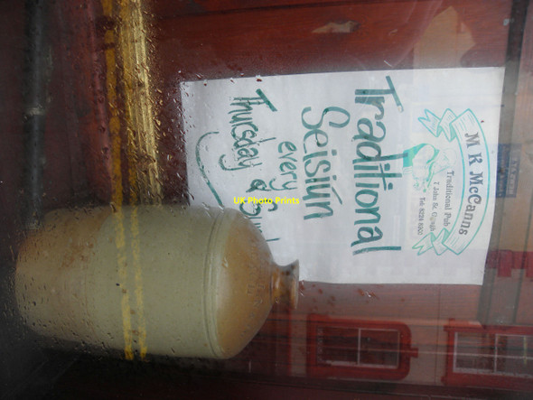 Photo 6"x4" Poster, McCann's bar, Omagh Omagh c2011