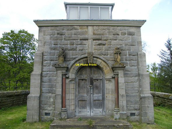 Photo 6"x4" Cemetery Chapel Lartington c2010