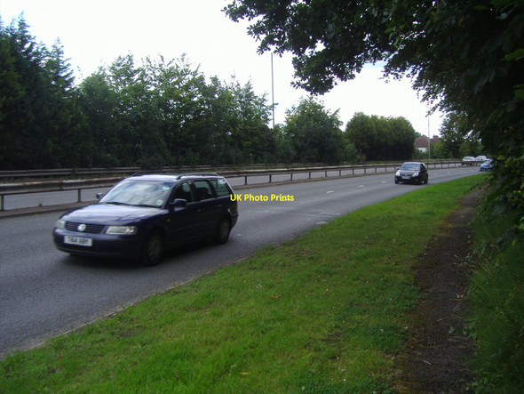 Photo 6"x4" Kingston Bypass westbound, Hinchley Wood Esher c2007