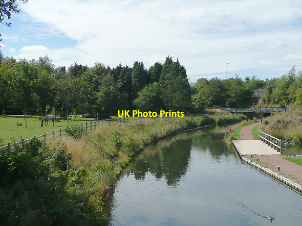 Photo 6"x4" Droitwich Junction Canal below Lock No 6 Droitwich c2010