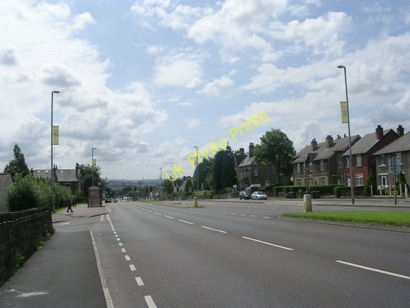 Photo 6"x4" Bradford Road - viewed from York Avenue Huddersfield c2009