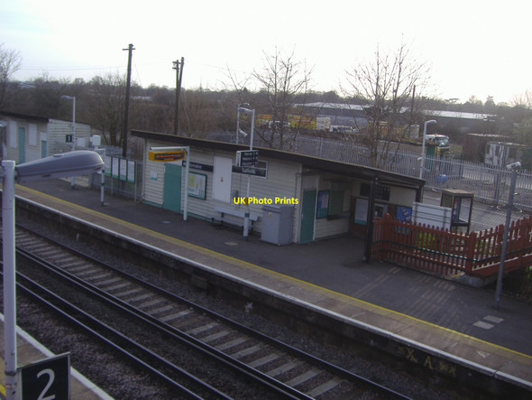 Photo 6"x4" Salfords railway station Salfords c2009