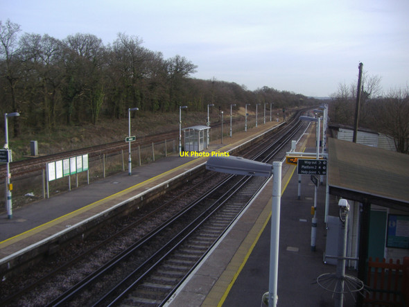 Photo 6"x4" Salfords railway station Salfords c2009