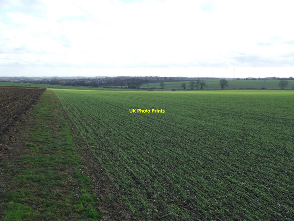 Photo 6"x4" Green Fields Stowmarket c2011
