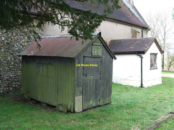 Photo 6"x4" Chicken Shed Battisford Tye c2011