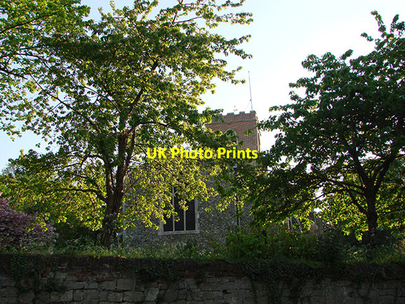 Photo 6"x4" Steeple Bumpstead St Mary's church Steeple Bumpstead c2008