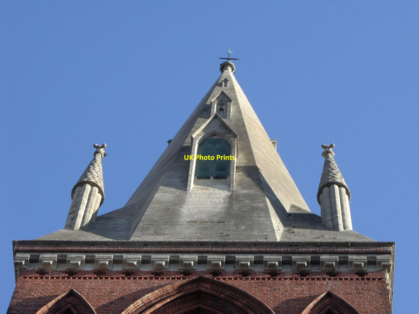 Photo 6"x4" Spire of St. Saviour's, Eastbourne Eastbourne\/TQ5900 c2010