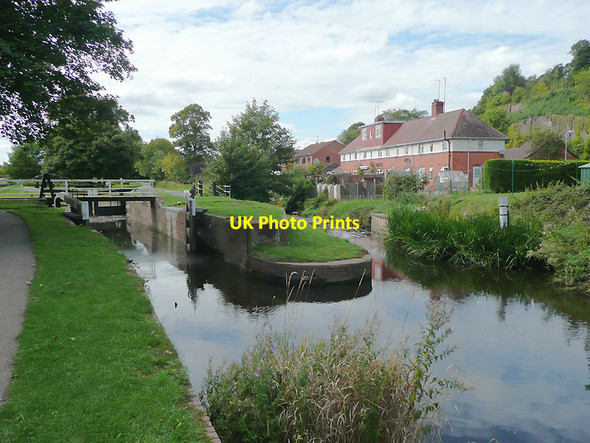Photo 6"x4" River Salwarpe and Droitwich Canal in Droitwich Droitwich c2010