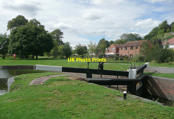 Photo 6"x4" Lock gates in Vines Park, Droitwich, Worcestershire Droitwich c2010