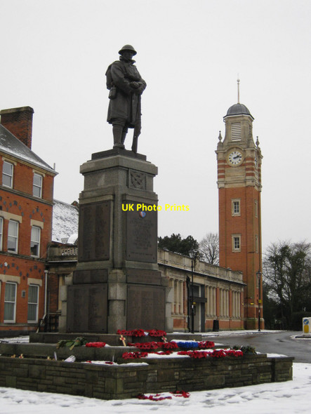 Photo 6"x4" War Memorial, Sutton Coldfield Town Hall Sutton Coldfield c2010