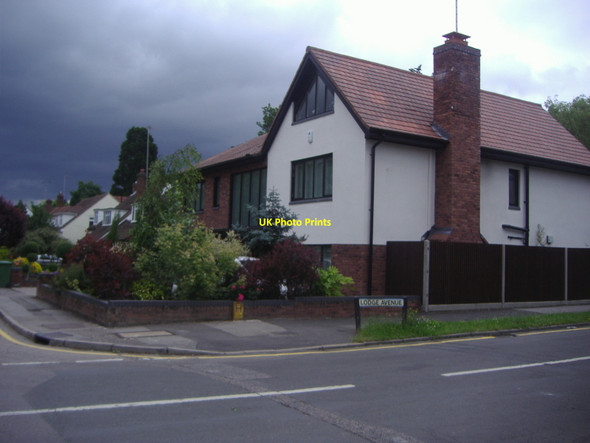 Photo 6"x4" House on corner of Lodge Avenue and Allum Lane, Elstree Borehamwood c2008