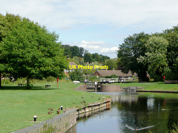 Photo 6"x4" Canal in Vines Park, Droitwich, Worcestershire Droitwich c2010