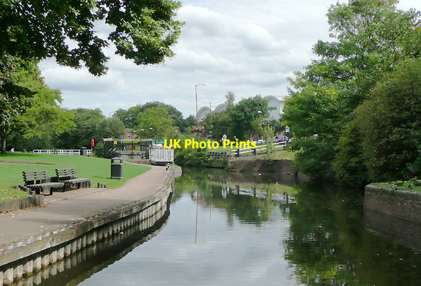 Photo 6"x4" Droitwich Barge Canal in Vines Park, Droitwich Droitwich c2010