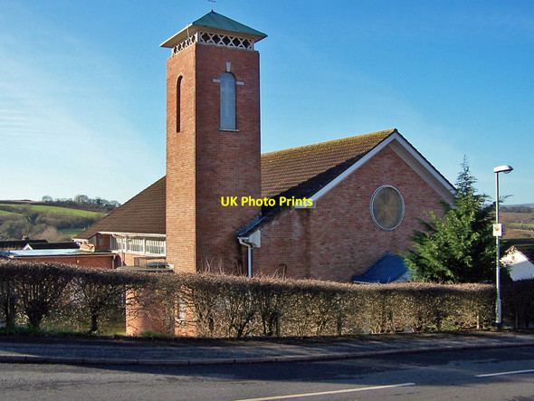 Photo 6"x4" St Gregory's Catholic Church, Kingskerswell Aller\/SX8768 c2011