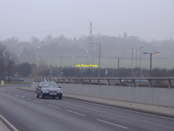 Photo 6"x4" Bridge over the M1 on Brockley Hill Edgware c2008