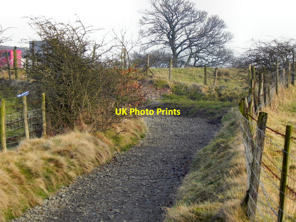 Photo 6"x4" Pit Lane Milnrow c2011